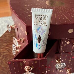 Charlotte Tilbury Magic Lip Oil in White and Gold